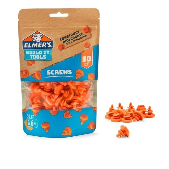 NEW! Elmer’s Build It Tools 50 Count Screws • Multiple Available - Picture 3 of 6